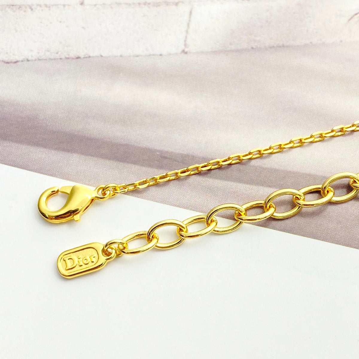 Dior CD Round Pearl-Look Necklace - product image 7