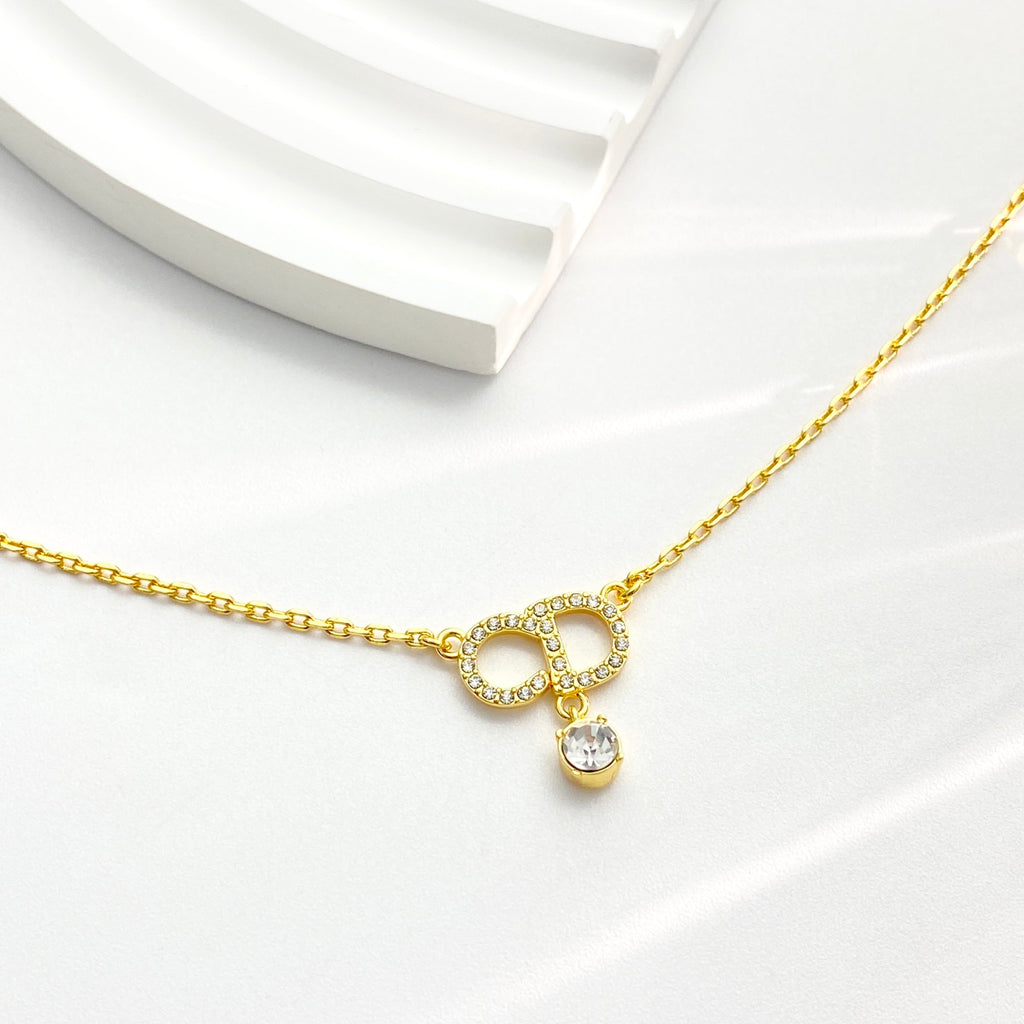 Dior CD Round Pearl-Look Necklace - product image 3
