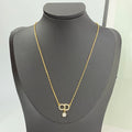 Dior CD Round Pearl-Look Necklace - product image 1