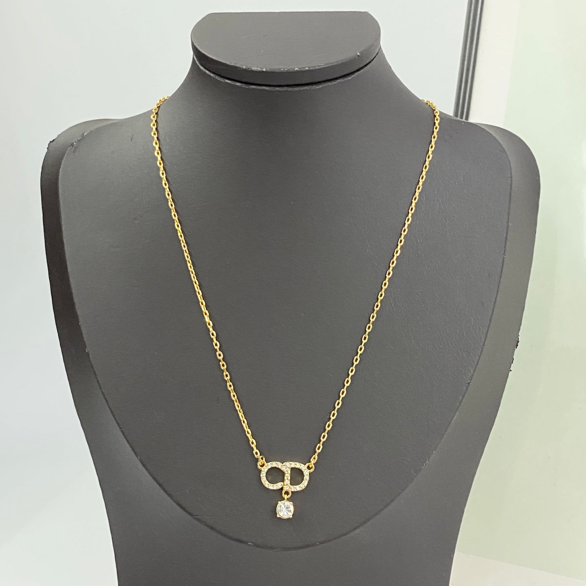 Dior CD Round Pearl-Look Necklace - product image 1