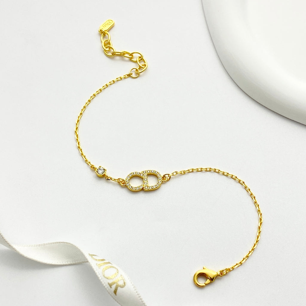 Dior Crystal CD Chain Bracelet - product image 7