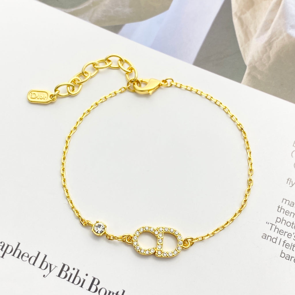 Dior Crystal CD Chain Bracelet - product image 5
