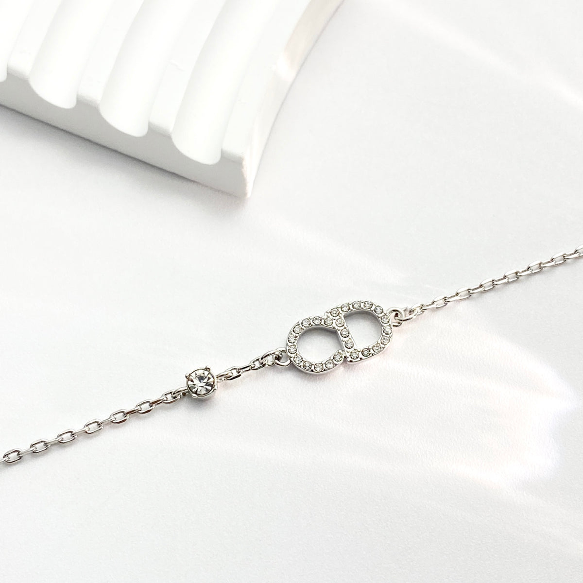 Dior Crystal CD Chain Bracelet - product image 10