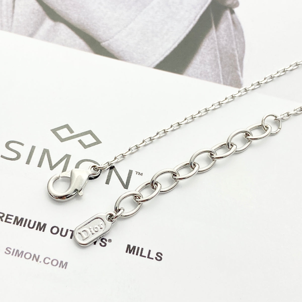 Dior Crystal CD Chain Bracelet - product image 14