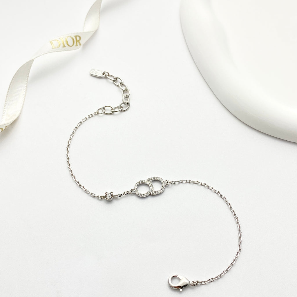 Dior Crystal CD Chain Bracelet - product image 11