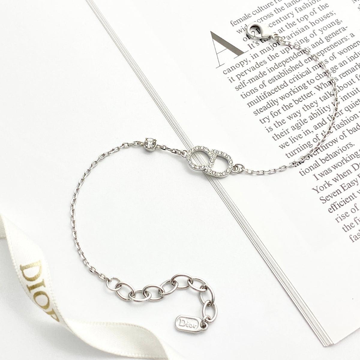 Dior Crystal CD Chain Bracelet - product image 15