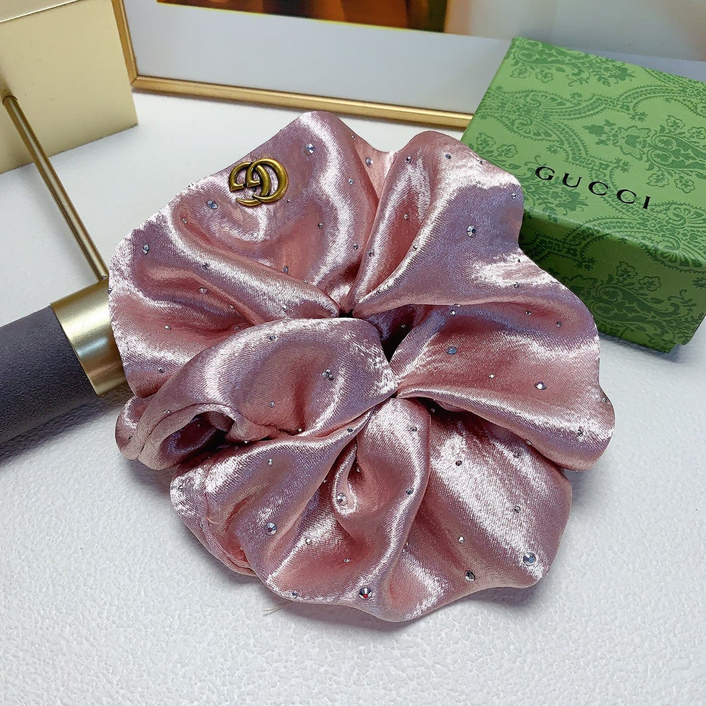 Gucci Satin-Look Scrunchie in Multiple Colors - album image 10