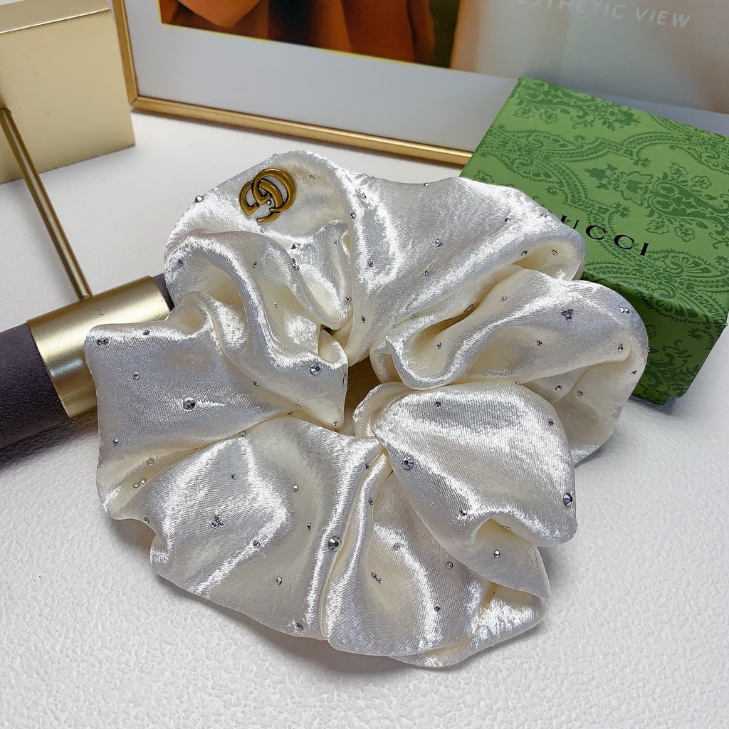Gucci Satin-Look Scrunchie in Multiple Colors - album image 9