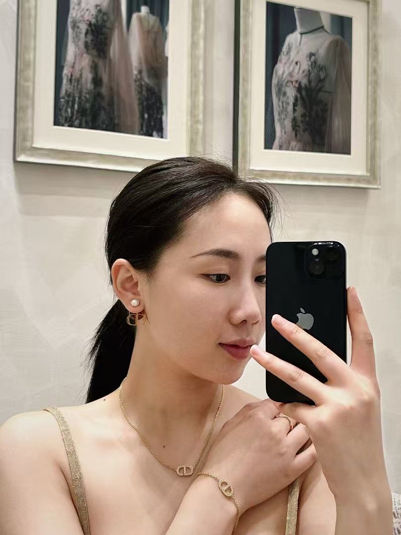 Dior Fine-Chain CD Necklace - product image 5