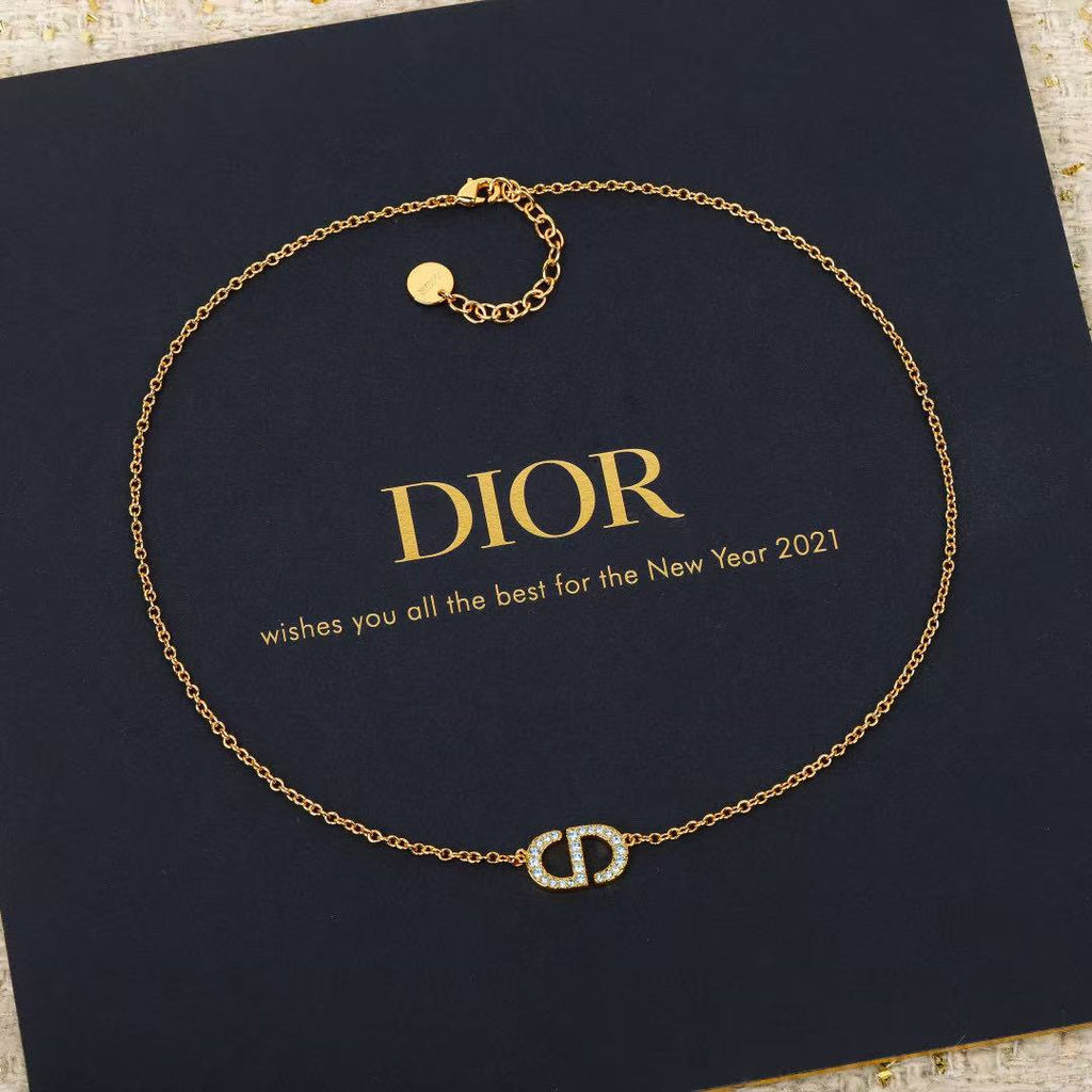 Dior Fine-Chain CD Necklace - product image 1