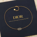 Dior Fine-Chain CD Necklace - product image 1