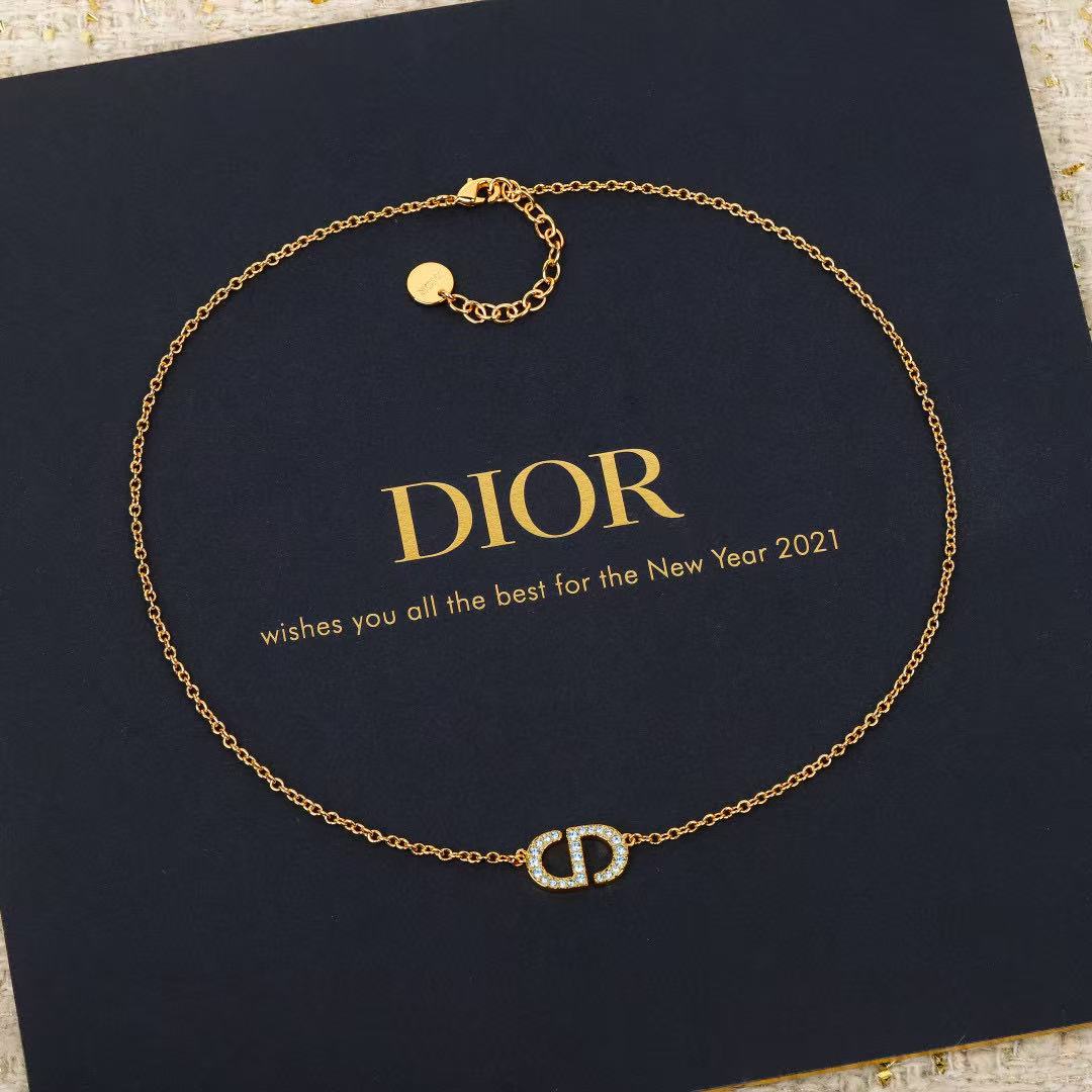 Dior Fine-Chain CD Necklace - product image 1