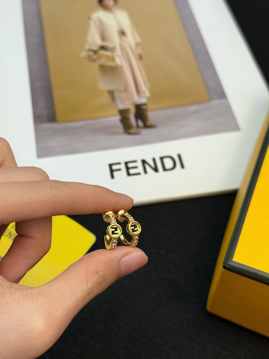 Gucci Interlocking G Gold-Tone Earrings - album image 6