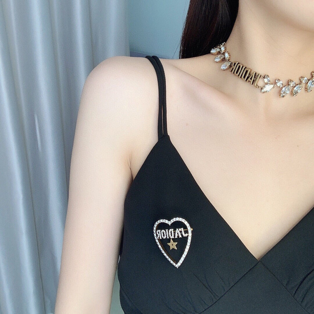 Dior J'Adior Heart and Star Brooch - product image 8