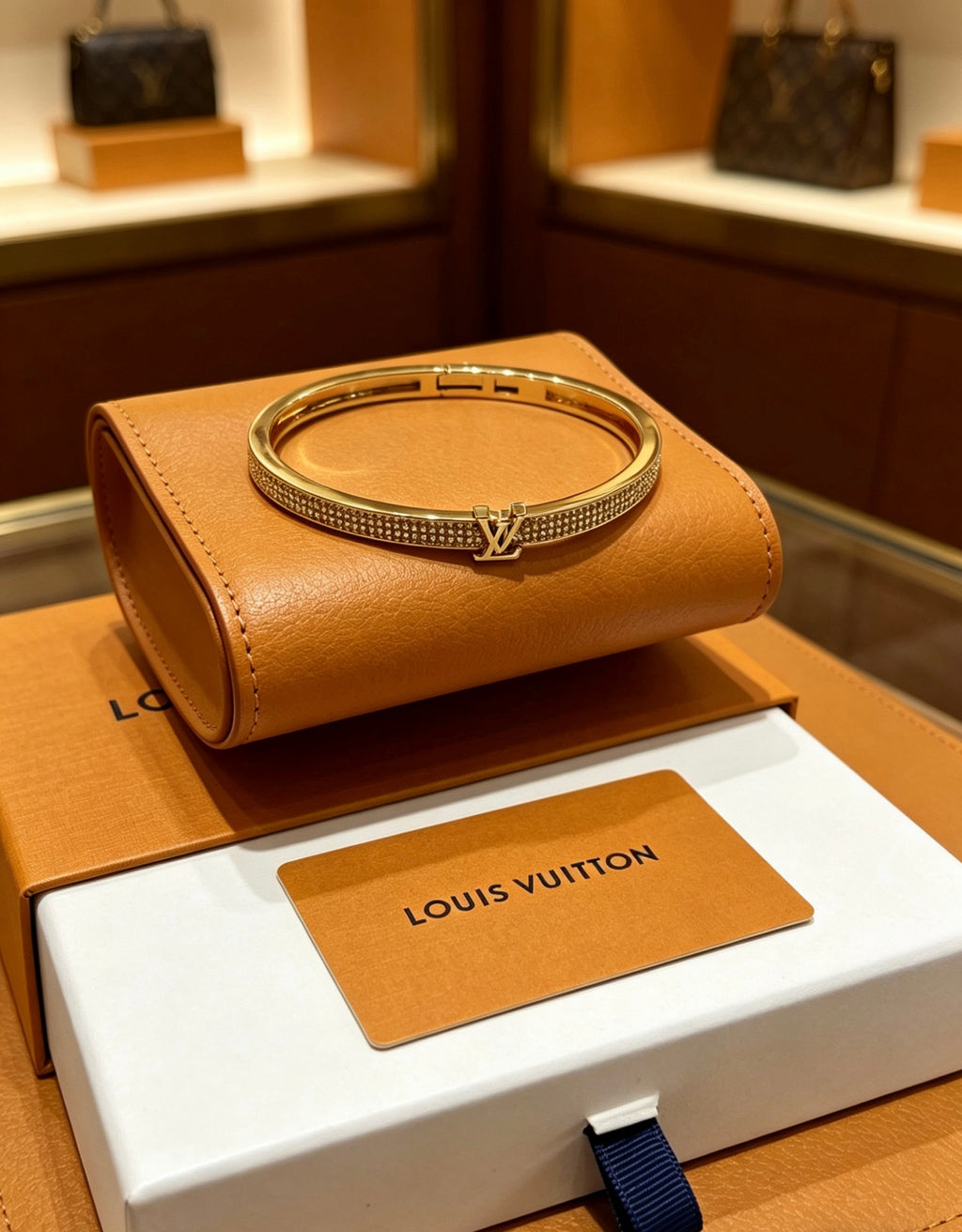 Louis Vuitton Silver-Tone Open Antiqued Chain Bracelet - album image 9