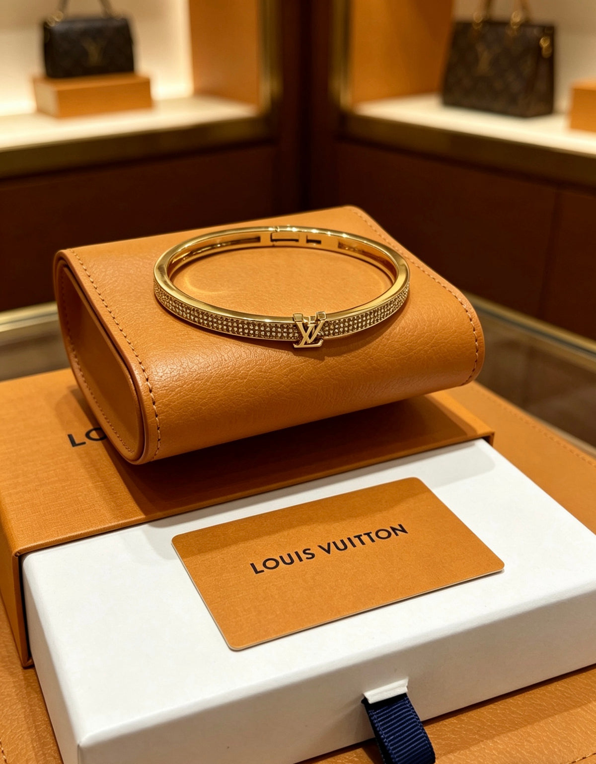 Louis Vuitton Silver-Tone Open Antiqued Chain Bracelet - album image 9