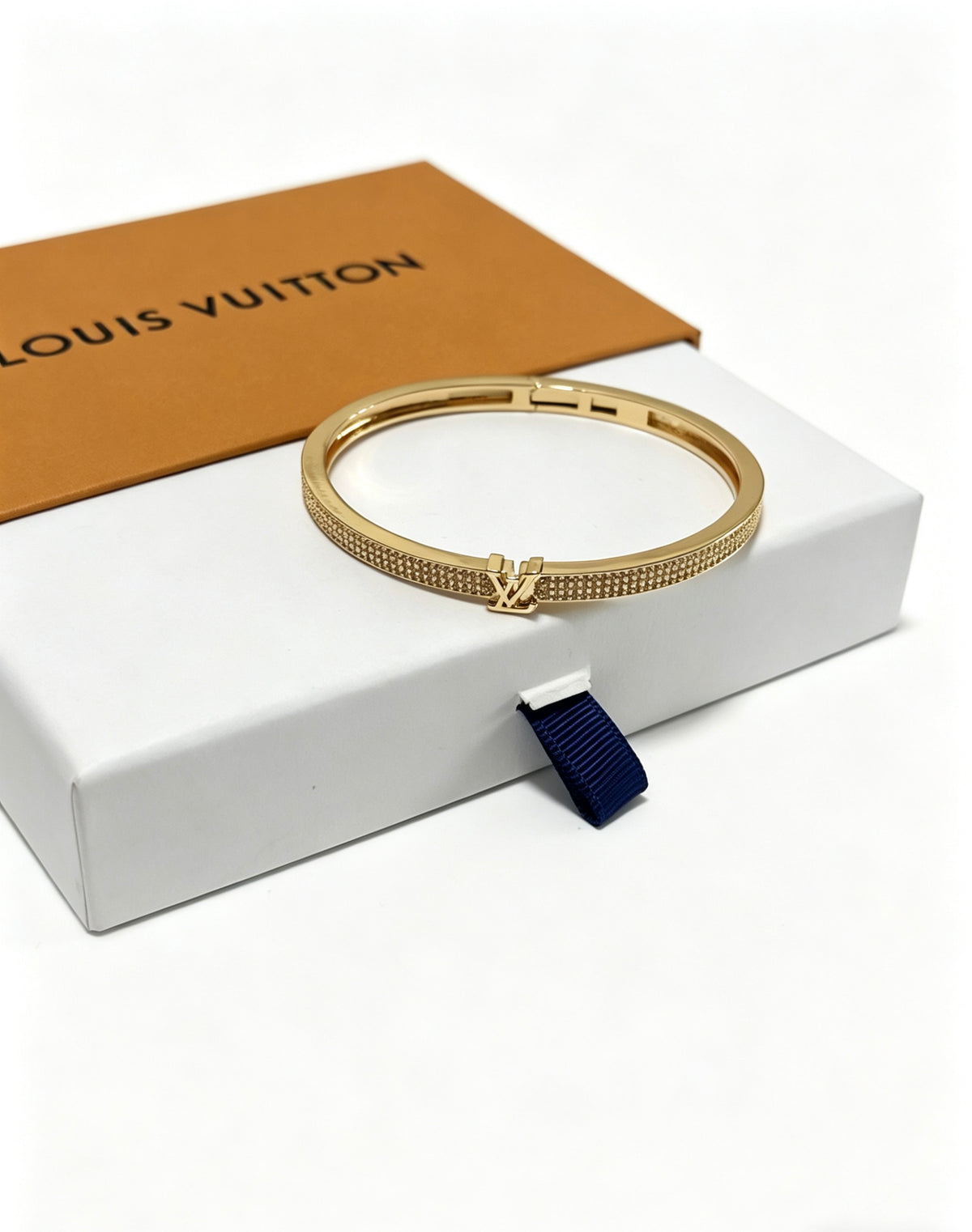 Louis Vuitton Silver-Tone Open Antiqued Chain Bracelet - album image 2