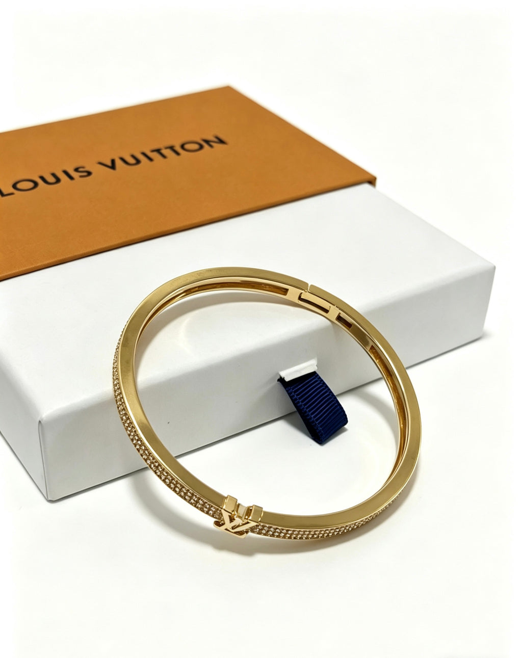 Louis Vuitton Silver-Tone Open Antiqued Chain Bracelet - album image 4