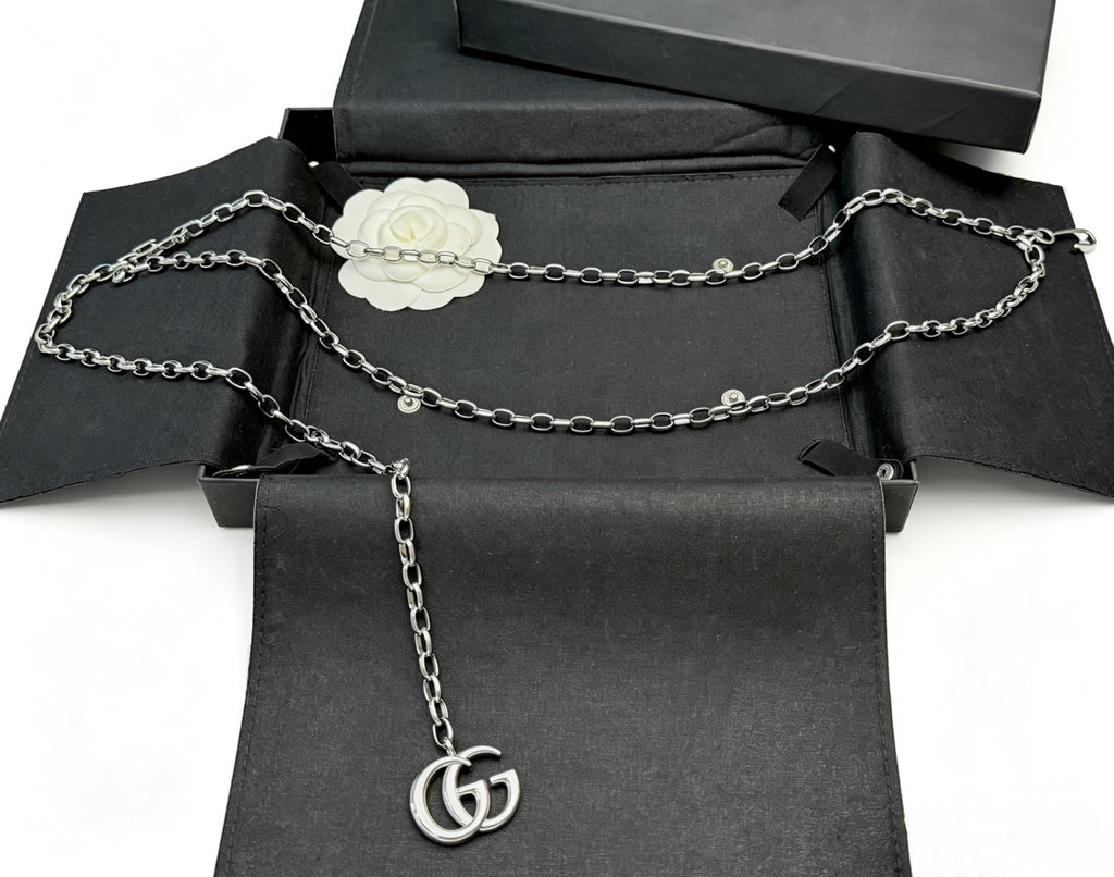 Gucci Interlocking G Double-Layer Chain Bag Charm - album image 3
