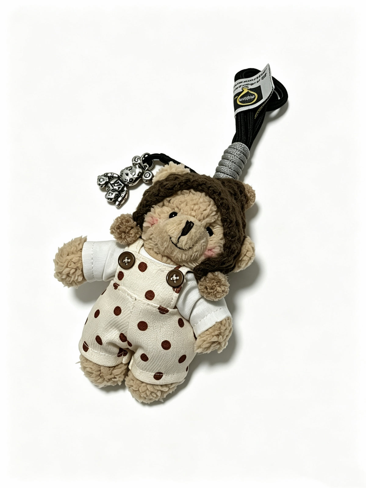 Louis Vuitton Brown Plush Character Keychain in Patterned Outfits - album image 5