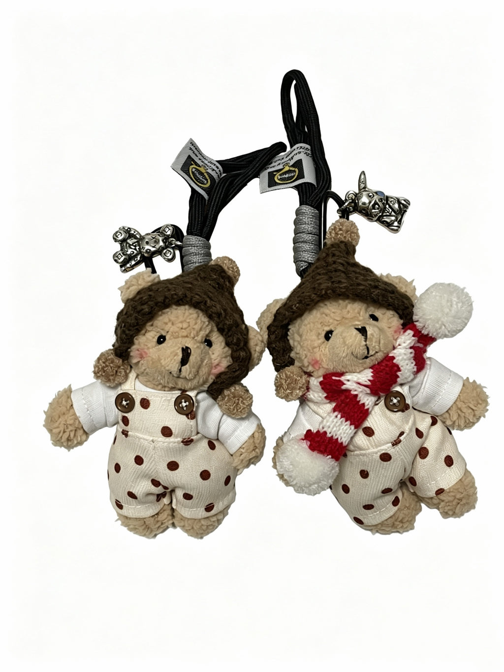 Louis Vuitton Brown Plush Character Keychain in Patterned Outfits - album image 1