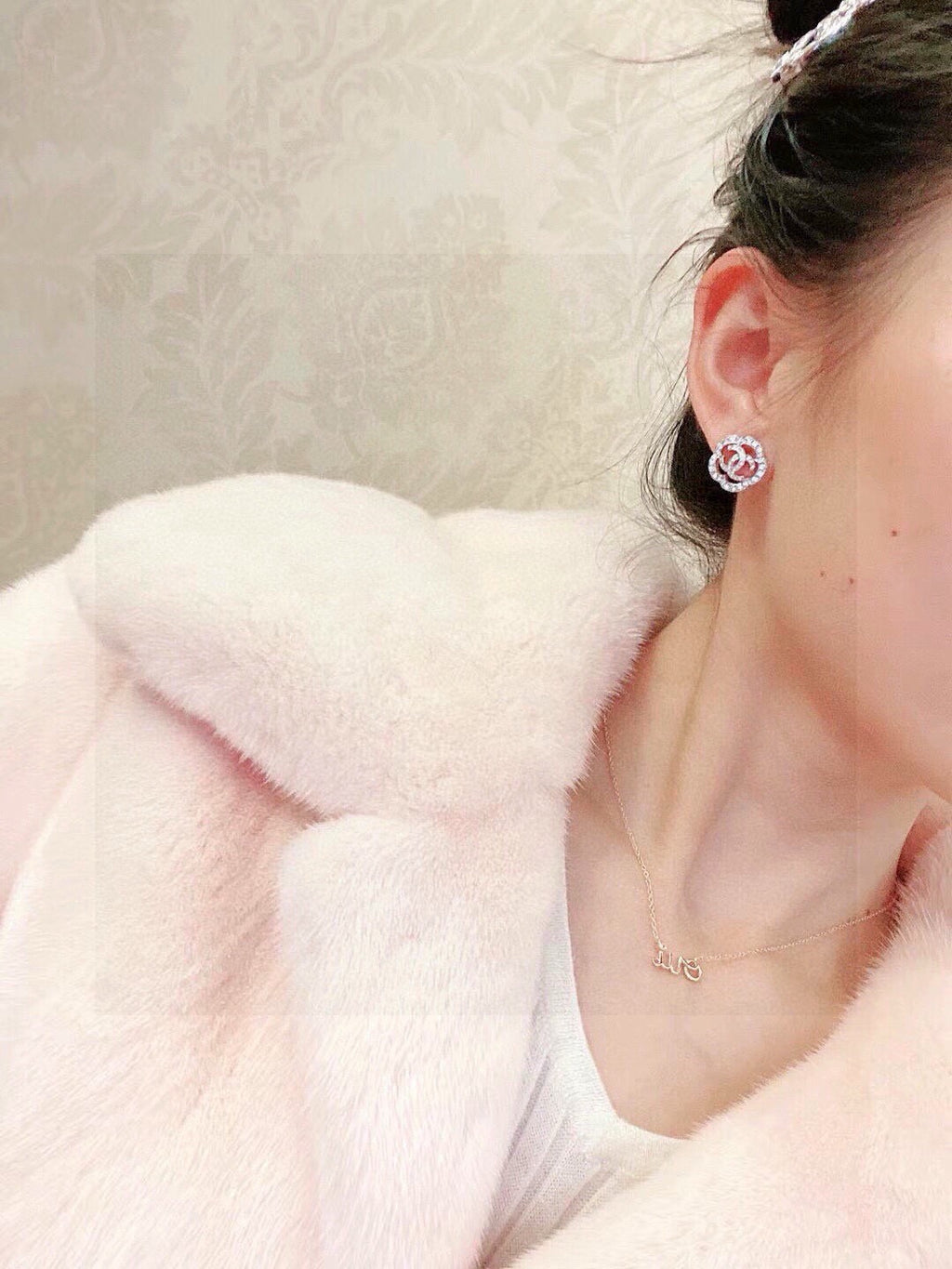 Chanel Camellia Stud Earrings - album image 5