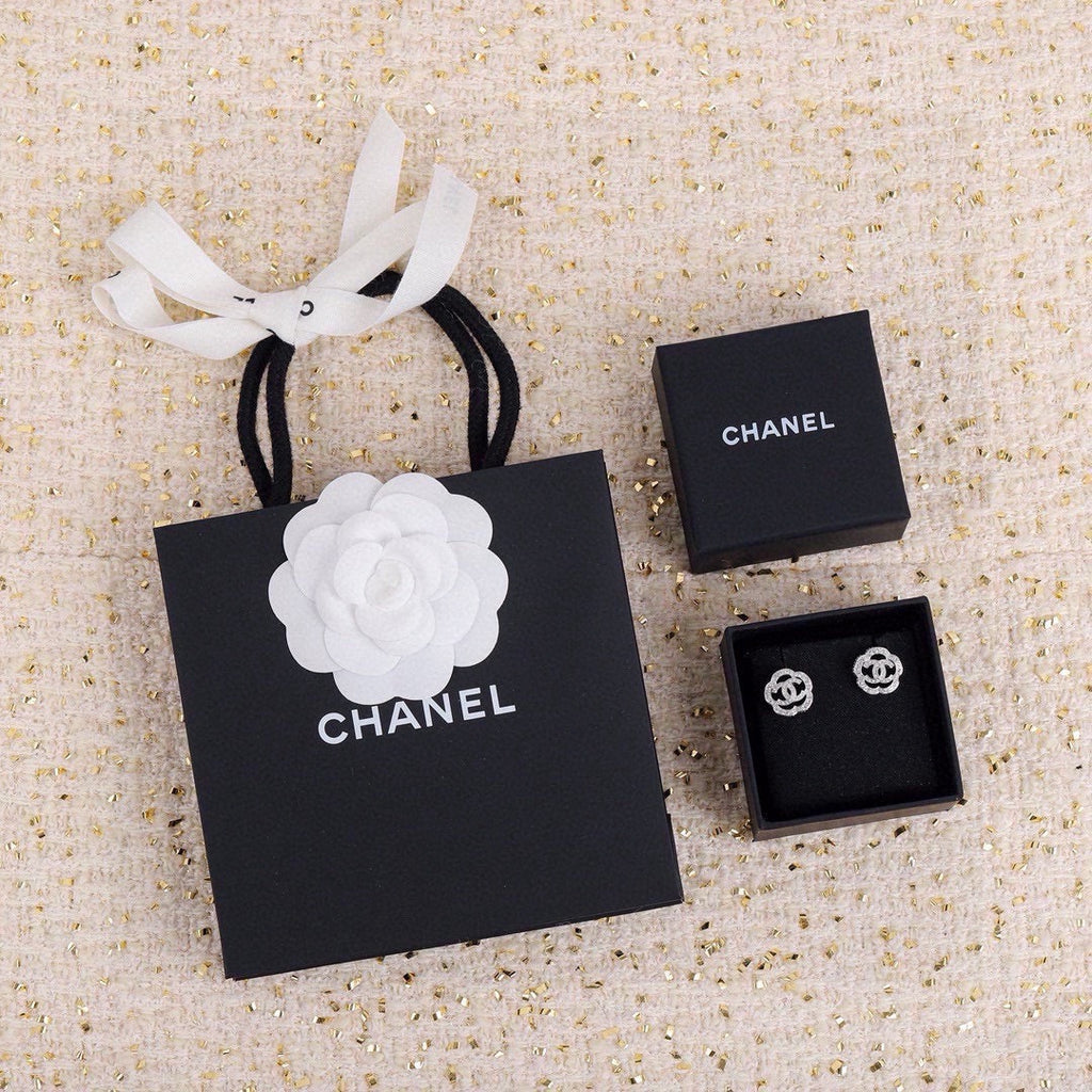 Chanel Camellia Stud Earrings - album image 2