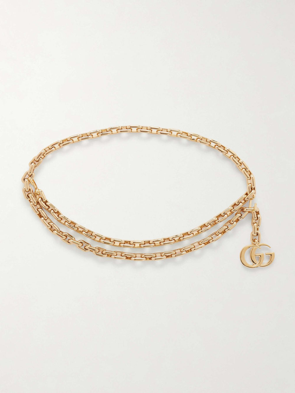 Gucci Interlocking G Double-Layer Chain Bag Charm - album image 2