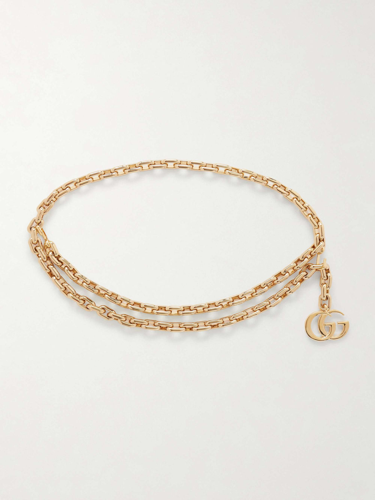 Gucci Interlocking G Double-Layer Chain Bag Charm - album image 2