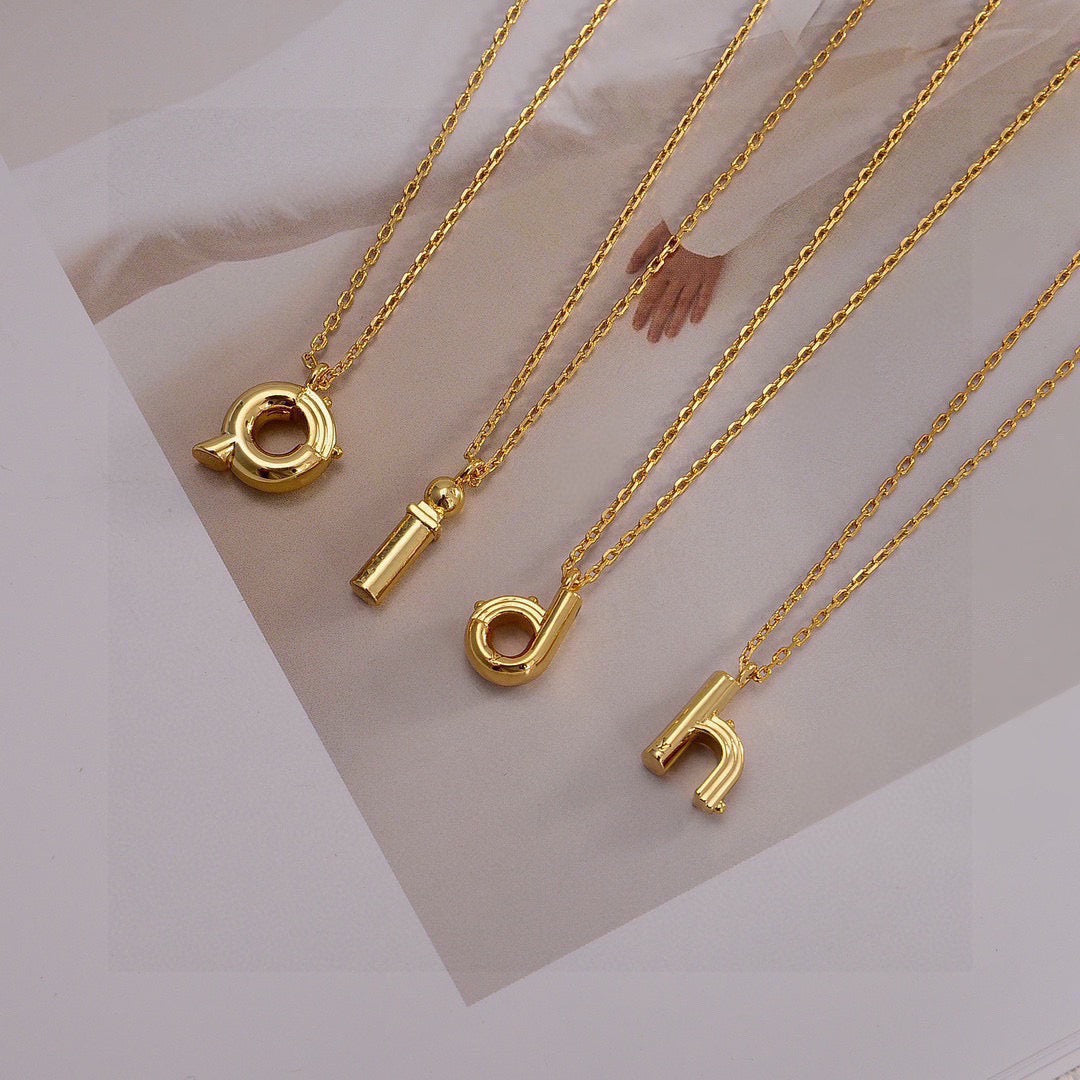 Louis Vuitton Gold-Tone Flower and Oval Charm Necklace - album image 2