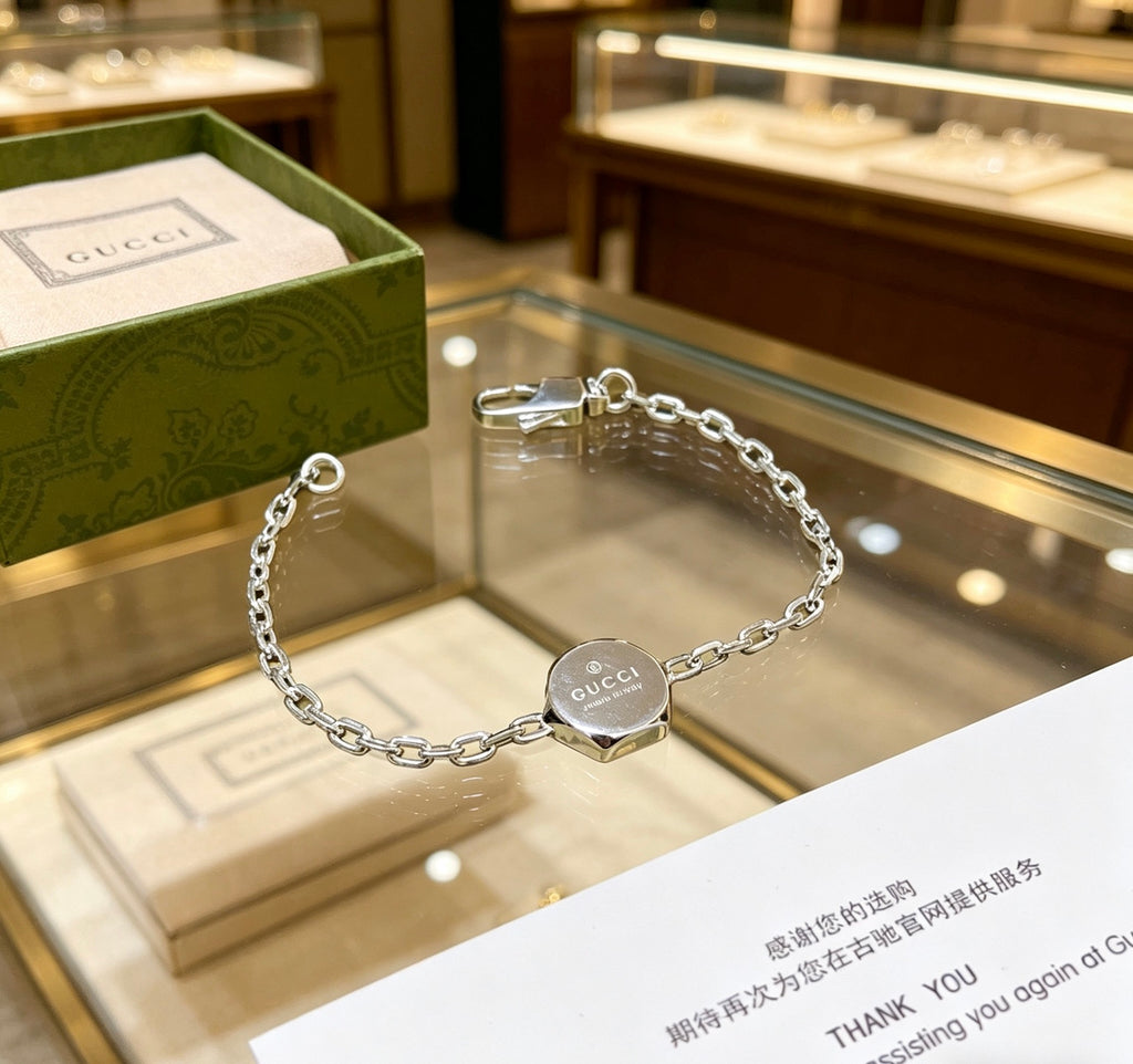 Gucci Anger Forest Interlocking G Chain Bracelet - album image 1