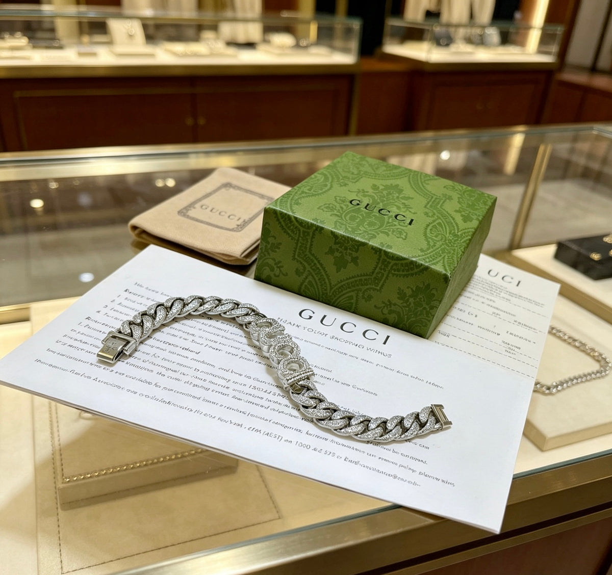 Gucci Crystal Accent Bracelet - album image 4