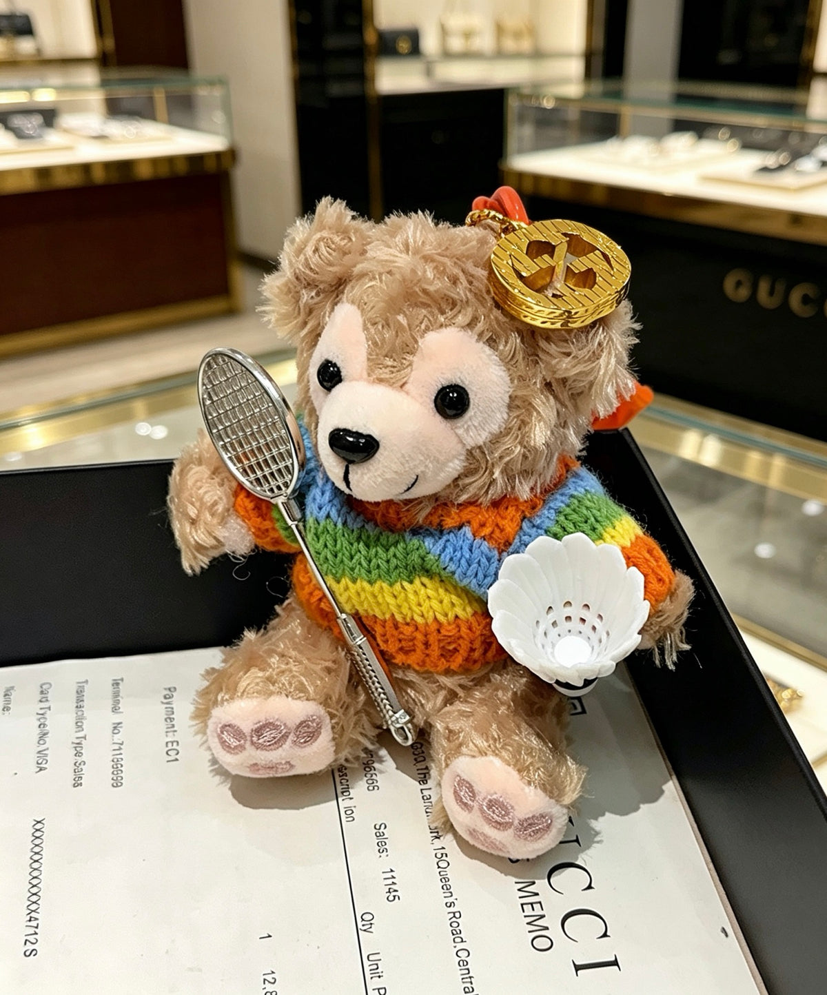 Gucci Anger Forest Interlocking G Key Keychain - album image 2