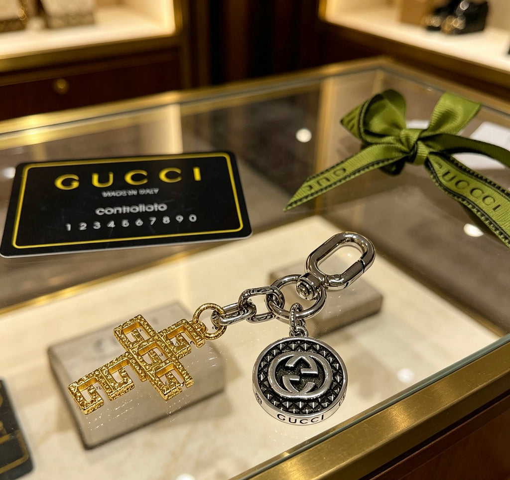 Gucci Anger Forest Interlocking G Key Keychain - album image 6