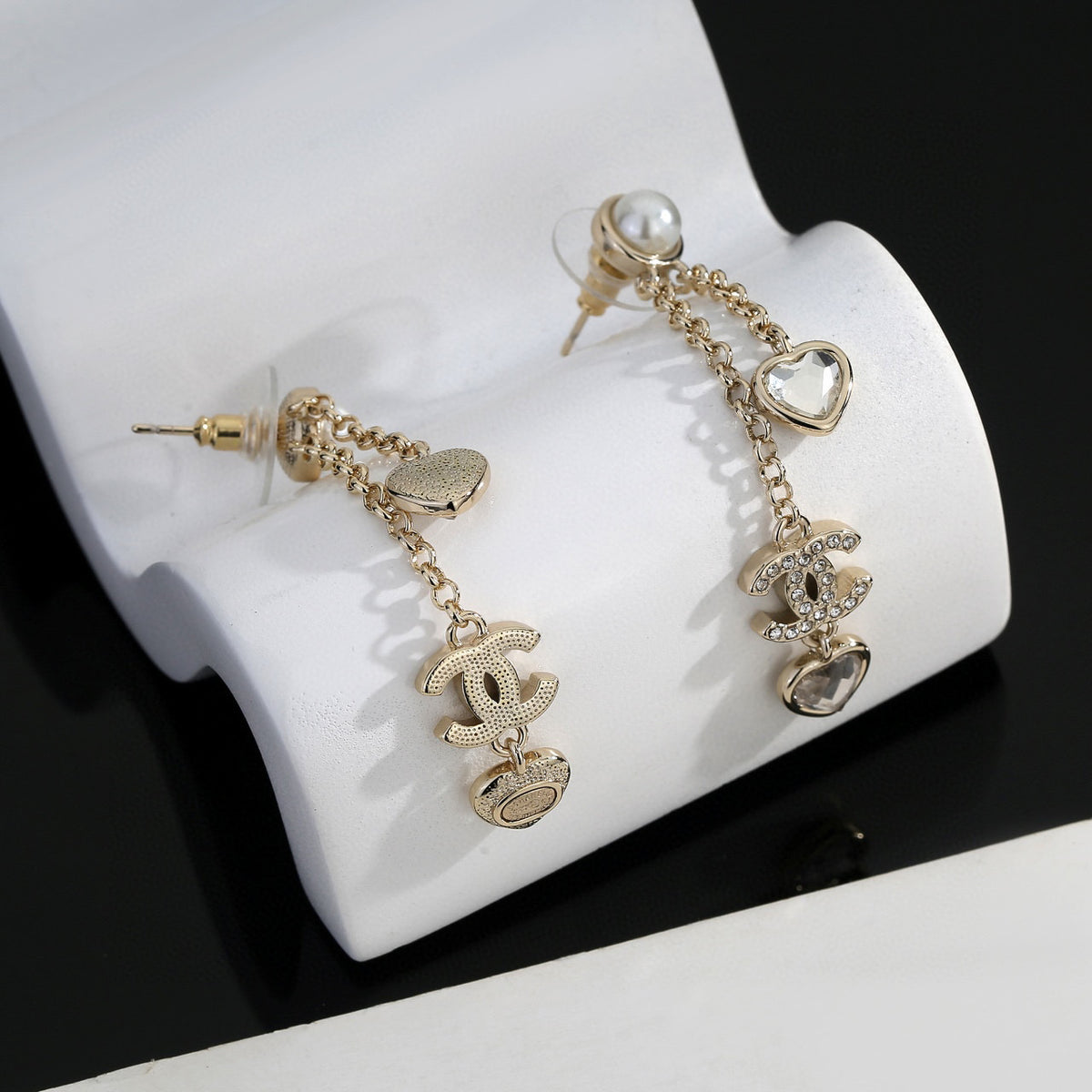 Chanel Long Stud Earrings - album image 7