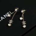 Chanel Long Stud Earrings - album image 1