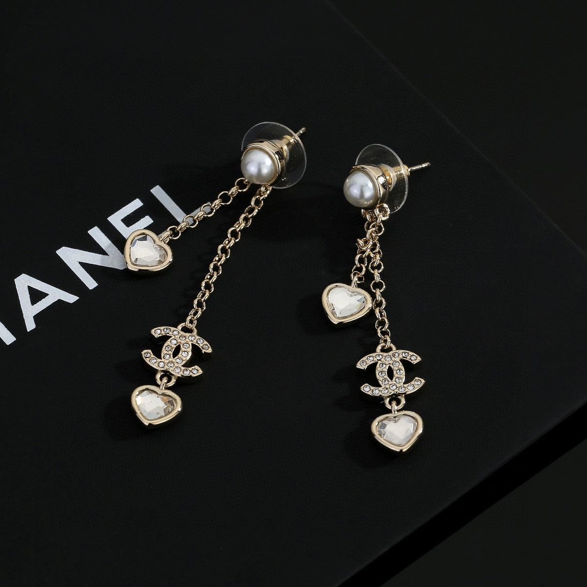 Chanel Long Stud Earrings - album image 1