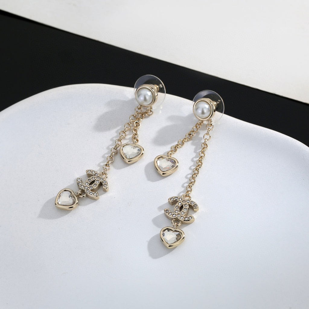 Chanel Long Stud Earrings - album image 5