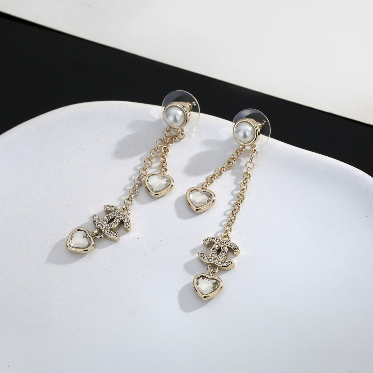 Chanel Long Stud Earrings - album image 5