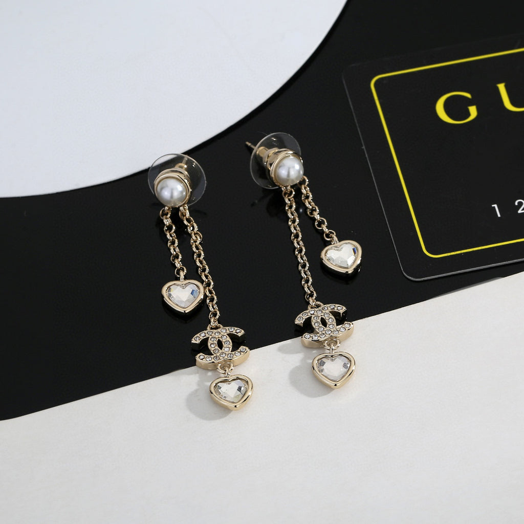 Chanel Long Stud Earrings - album image 2