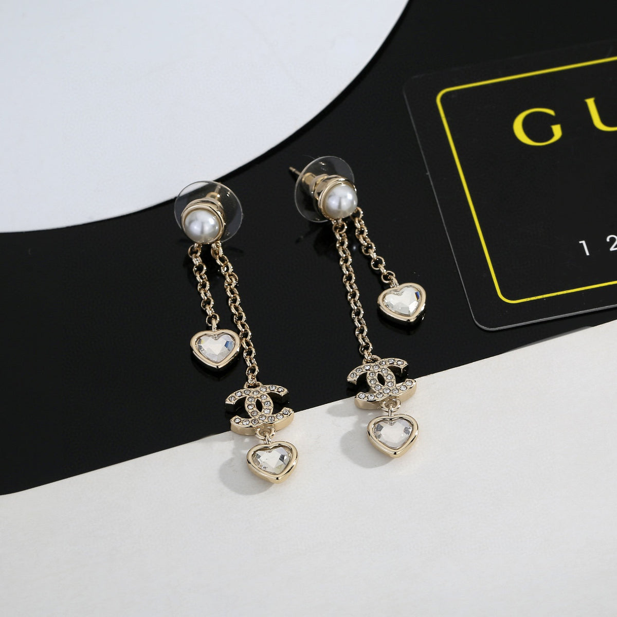 Chanel Long Stud Earrings - album image 2