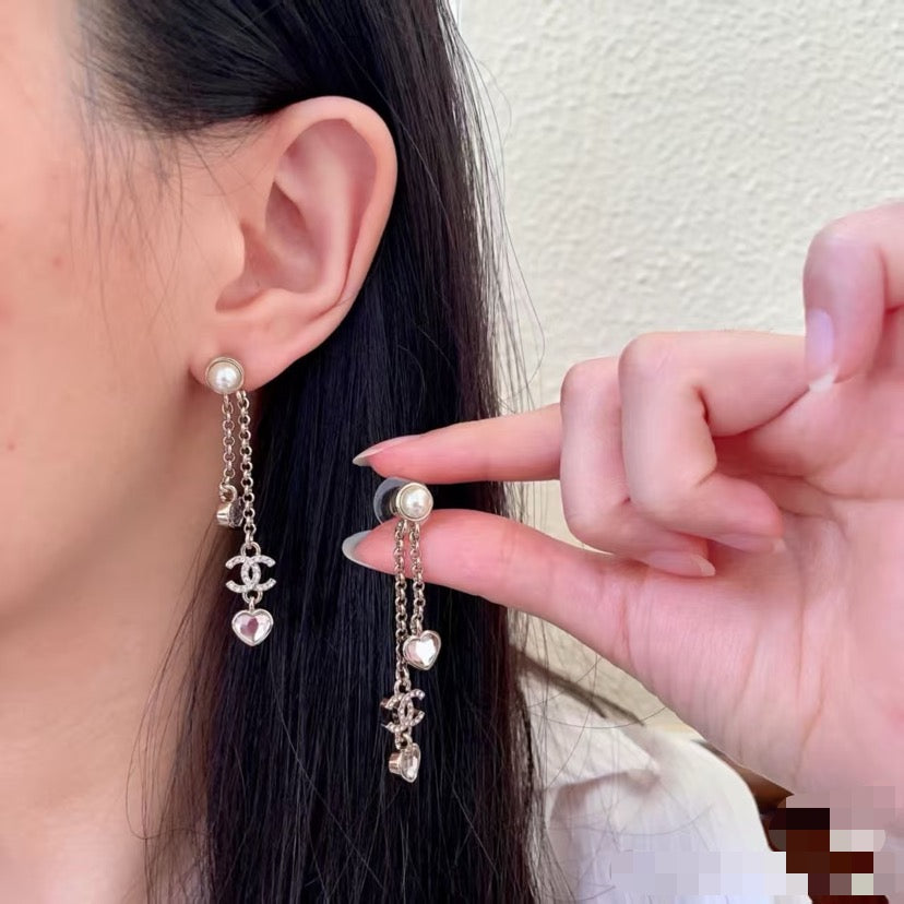 Chanel Long Stud Earrings - album image 6