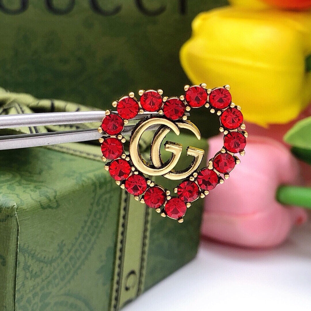 Gucci Interlocking G Heart Earrings - album image 3