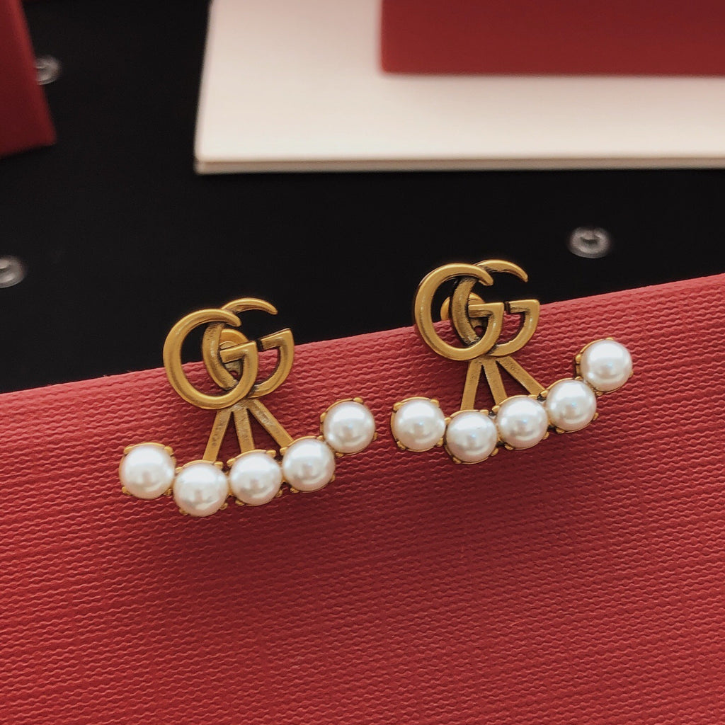 Gucci Antique Gold-Tone Gold-Tone Earrings - album image 1