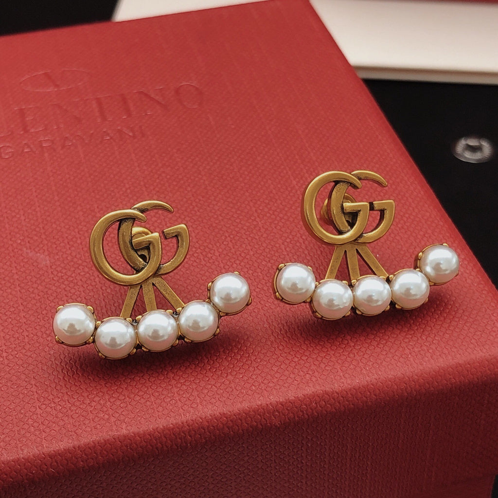 Gucci Antique Gold-Tone Gold-Tone Earrings - album image 6