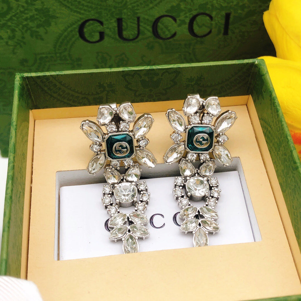 Gucci Interlocking G Antiqued Earrings - album image 3