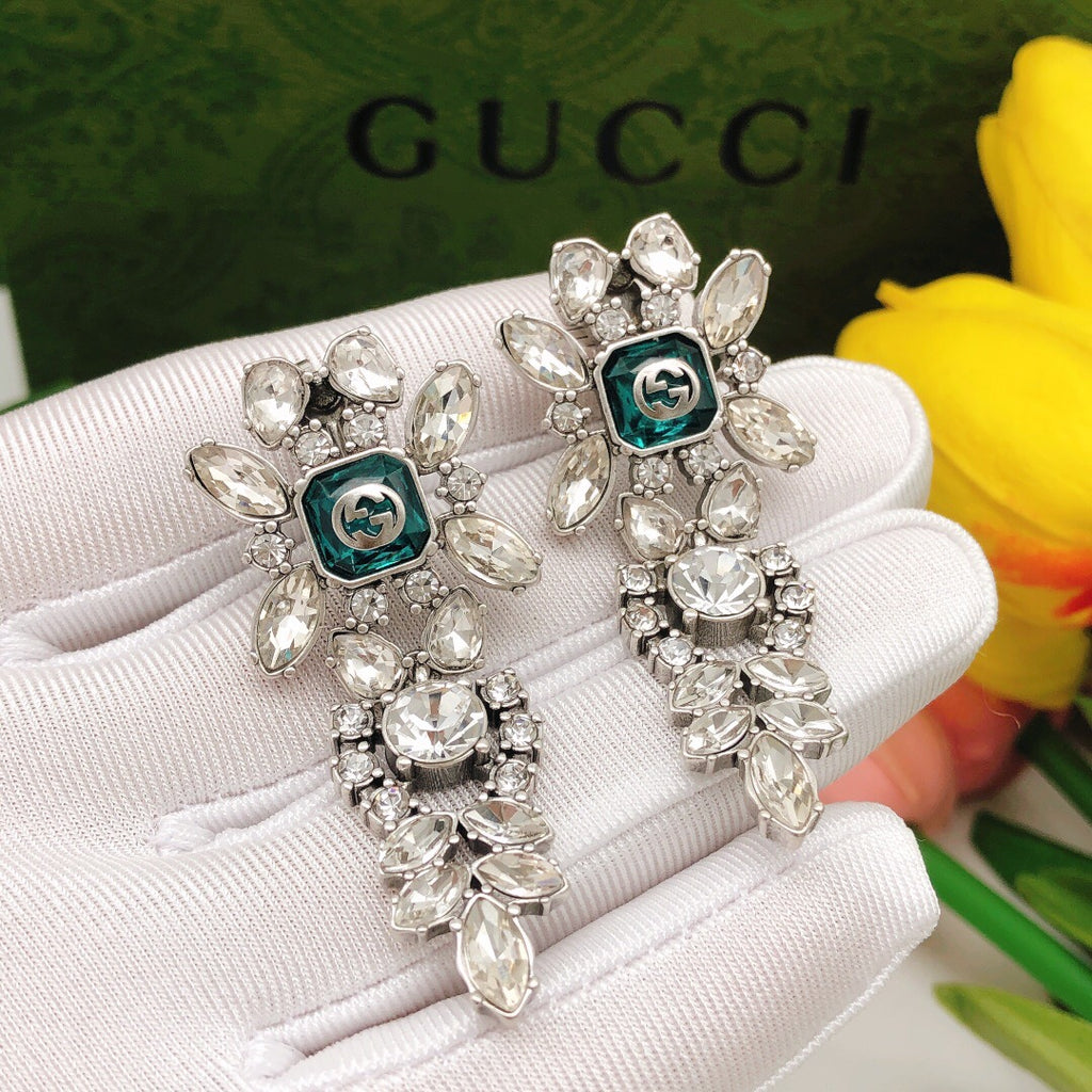 Gucci Interlocking G Antiqued Earrings - album image 1