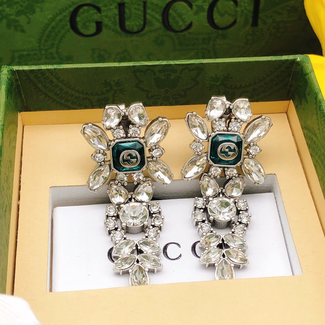 Gucci Interlocking G Antiqued Earrings - album image 4