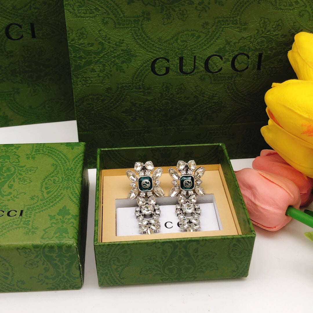 Gucci Interlocking G Antiqued Earrings - album image 8