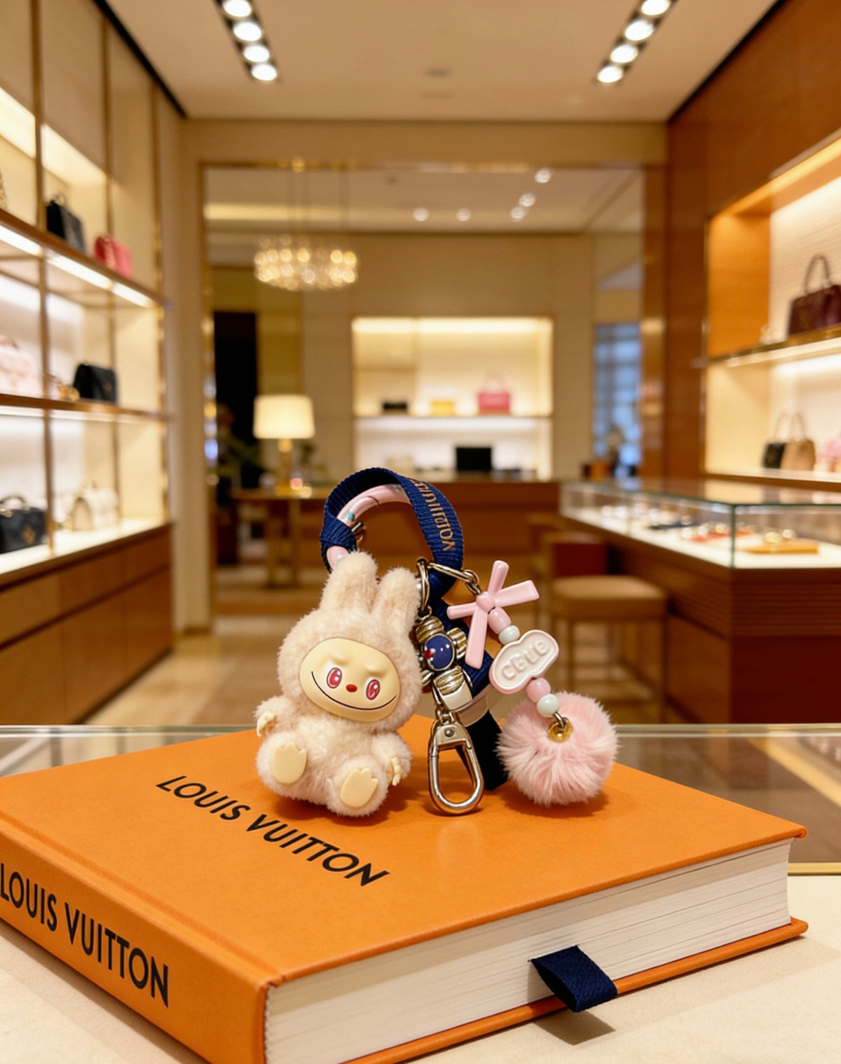 Louis Vuitton Pastel Plush Animal Bag Charm - album image 6